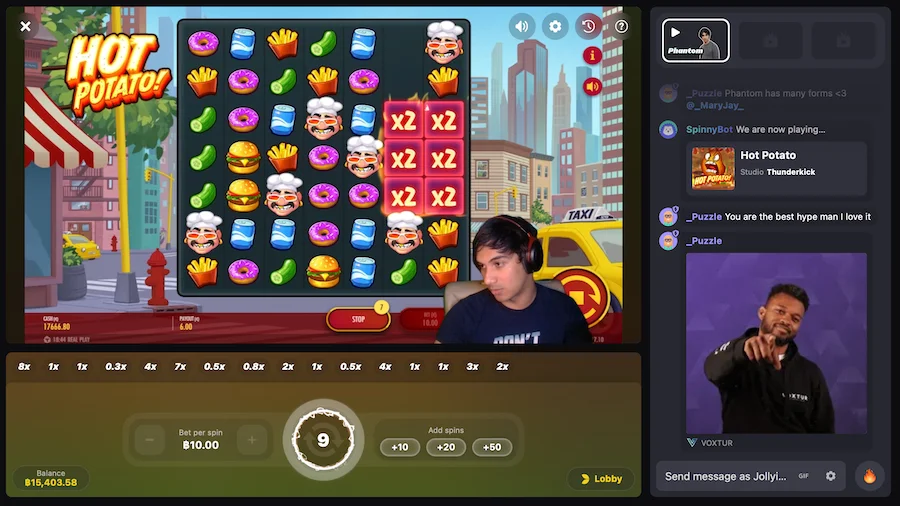 Bet With Streamers