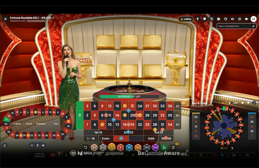Fortune Roulette Live Pragmatic Play
