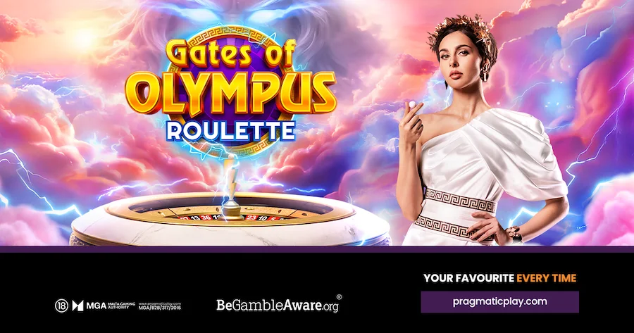 Gates Of Olympus Roulette Banner