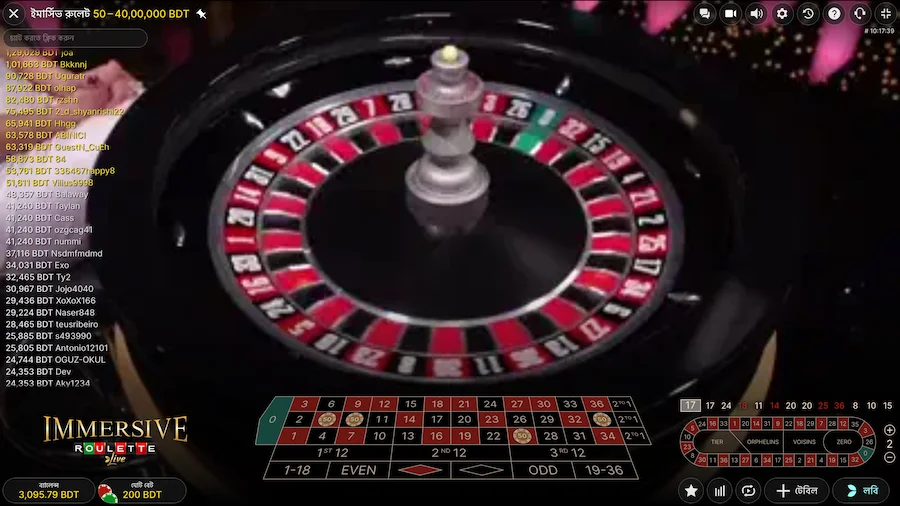 Immersive Roulette Evolution
