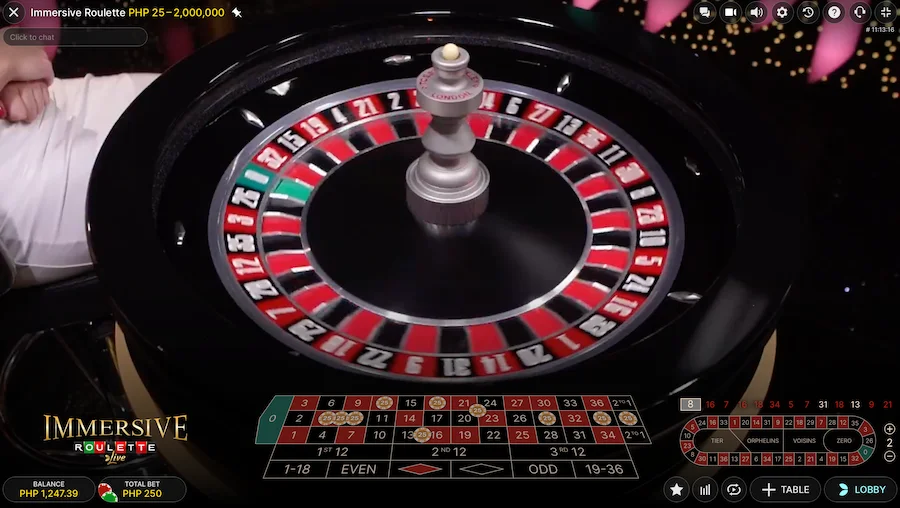 Immersive Roulette Evolution