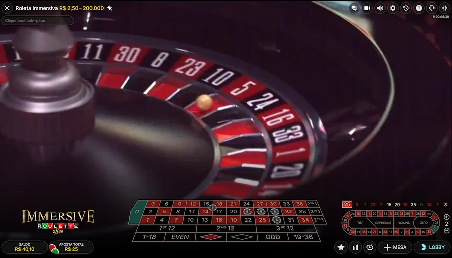 Immersive Roulette Live