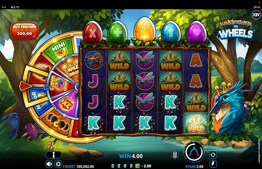 Kingfisher On Wheels Gameplay