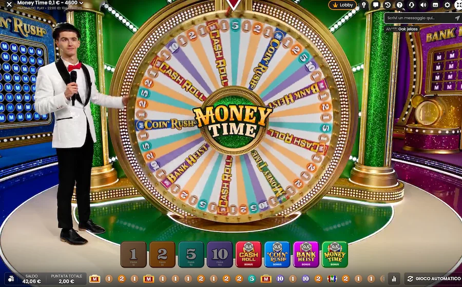Money Time Live Pragmatic Play