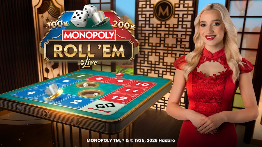 Monopoly Roll Em Live