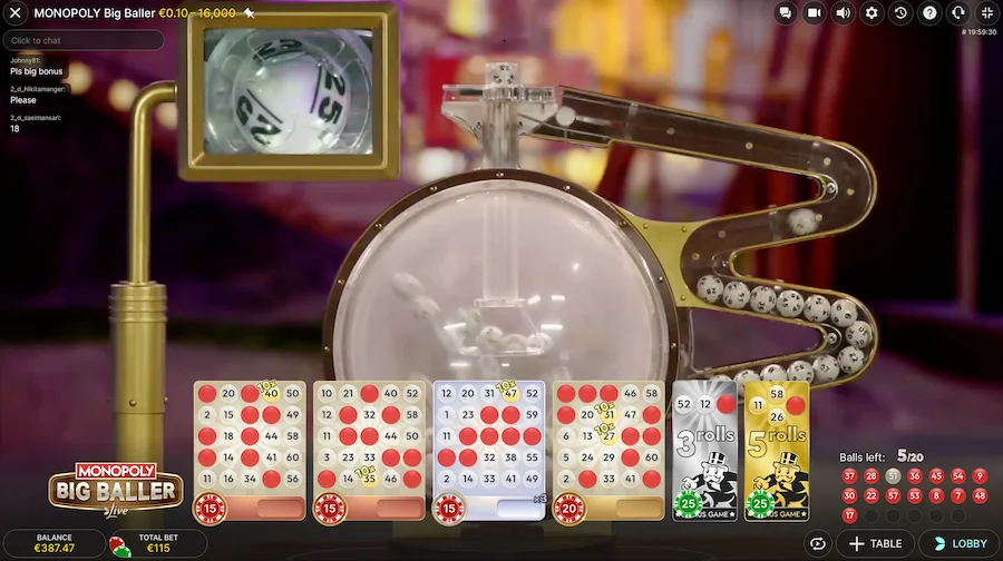 Monopoly Big Baller Euro