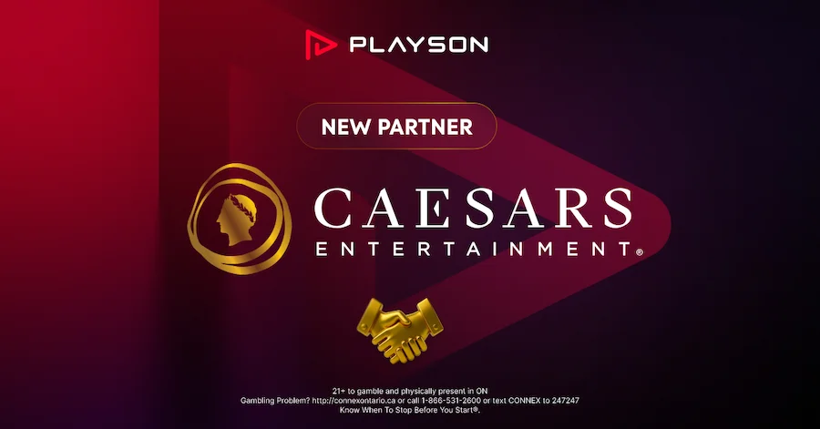 Playson Caesars Partnership