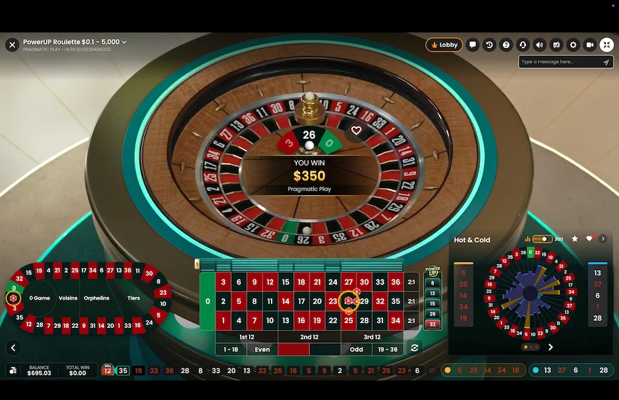 Power Up Roulette Live Pragmatic Play