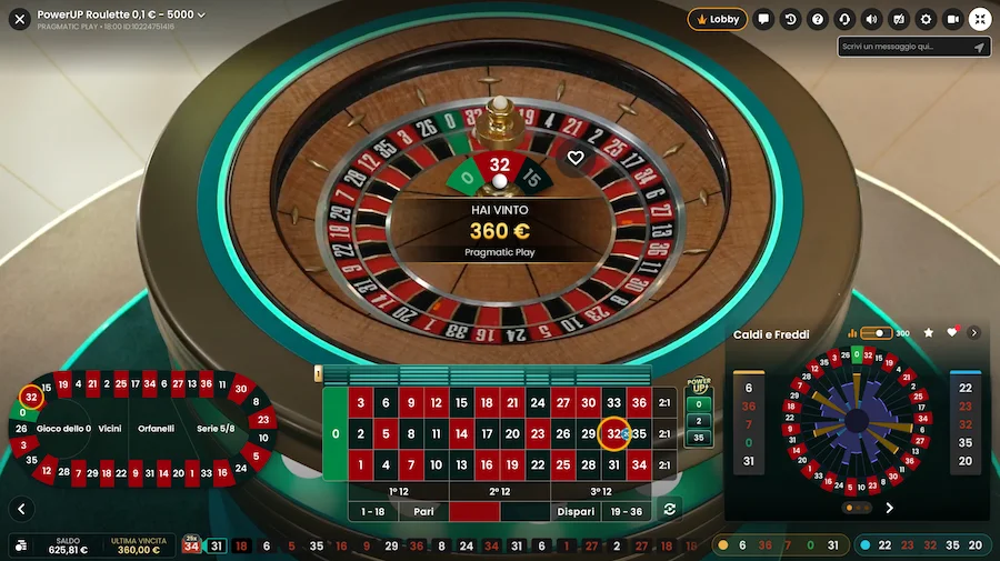 Powerup Roulette Live Pragmatic Play