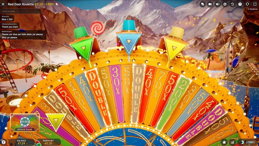 Red Door Roulette Gameplay