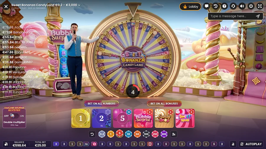 Sweet Bonanza Candyland 