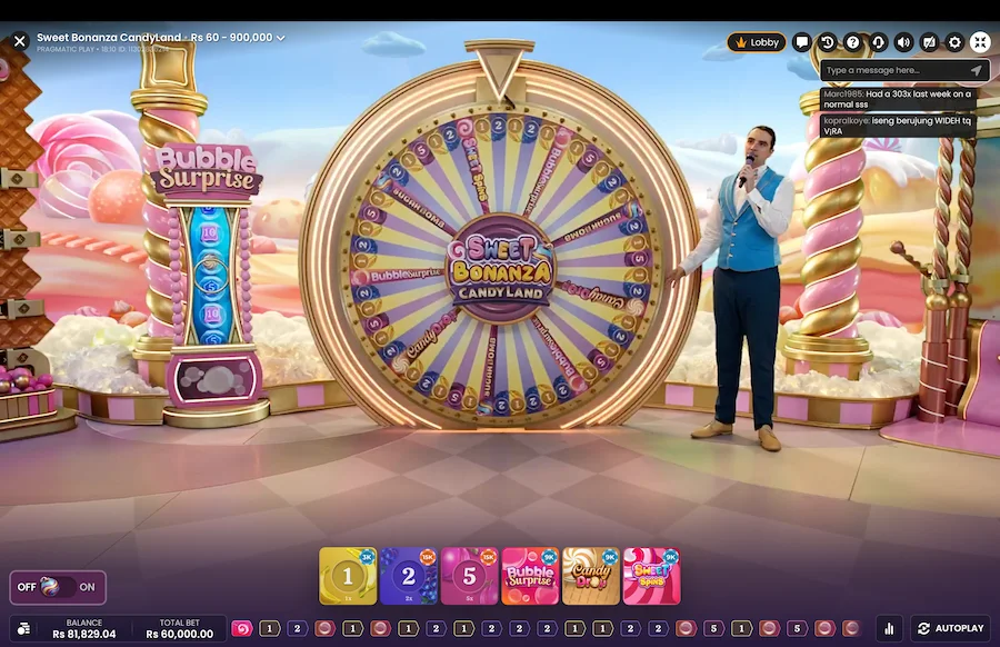 Sweet Bonanza Candyland
