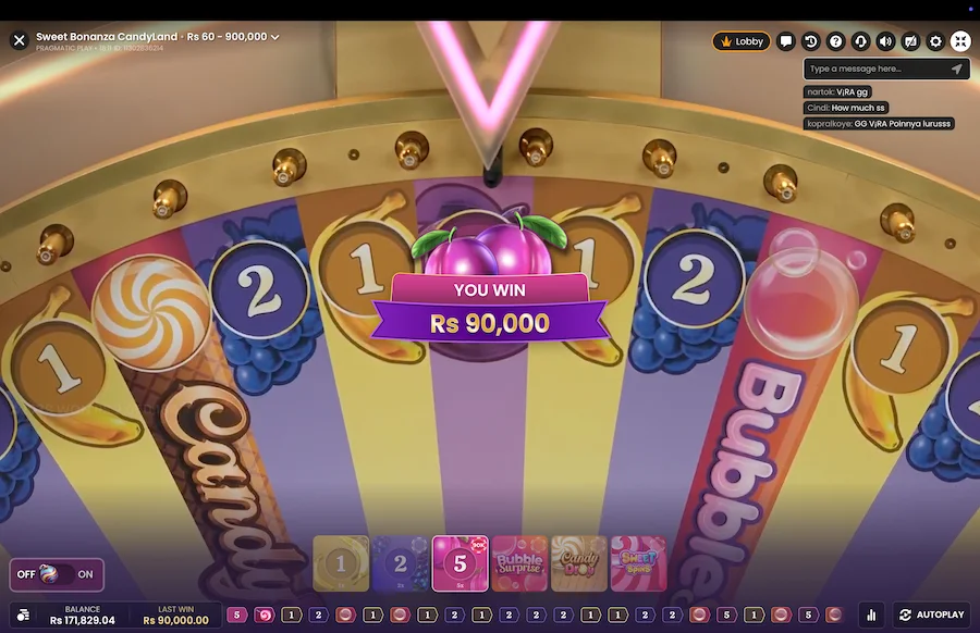 Sweet Bonanza Candyland