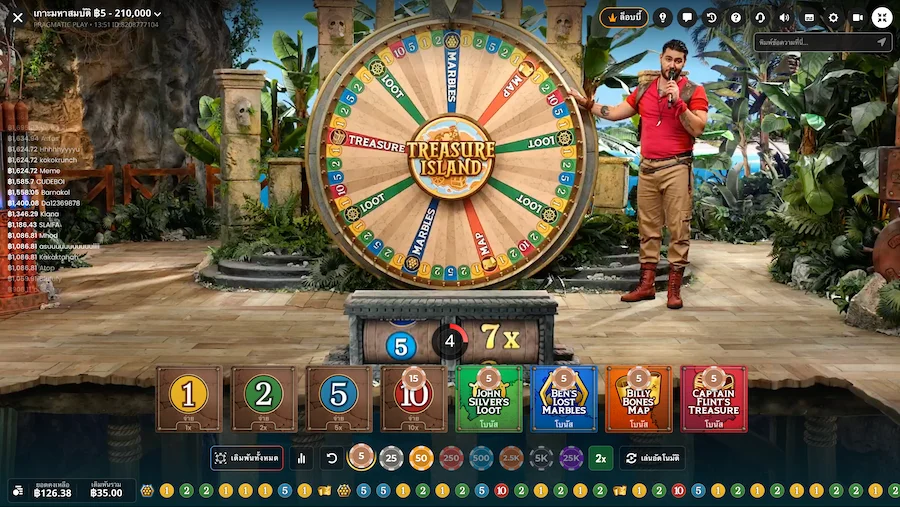 Treasure Hunt Live Pragmatic Play